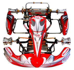 Gillard racing karts chassis